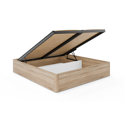Metal Ottoman Storage Bed