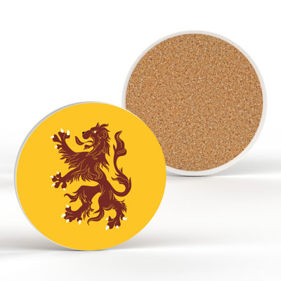 Ceramic Round 1 Piece Coaster