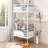 Full Over Full Metal Bunk Bed, White