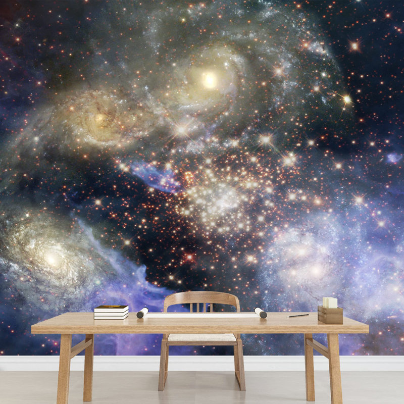 Papier peint auto-adhésif Galaxy in the Universe Series, L 100 po x l 144 po