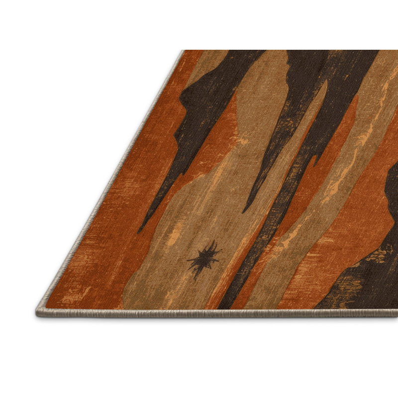 Radiant Chasm Rug, Round 3'