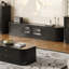 Meuble télé en bois de bouleau style français-110498661