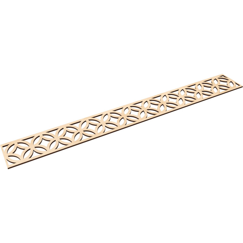 Moulure Crosby, Bouleau, H 6 po x l 46,5 po x P 0,25 po