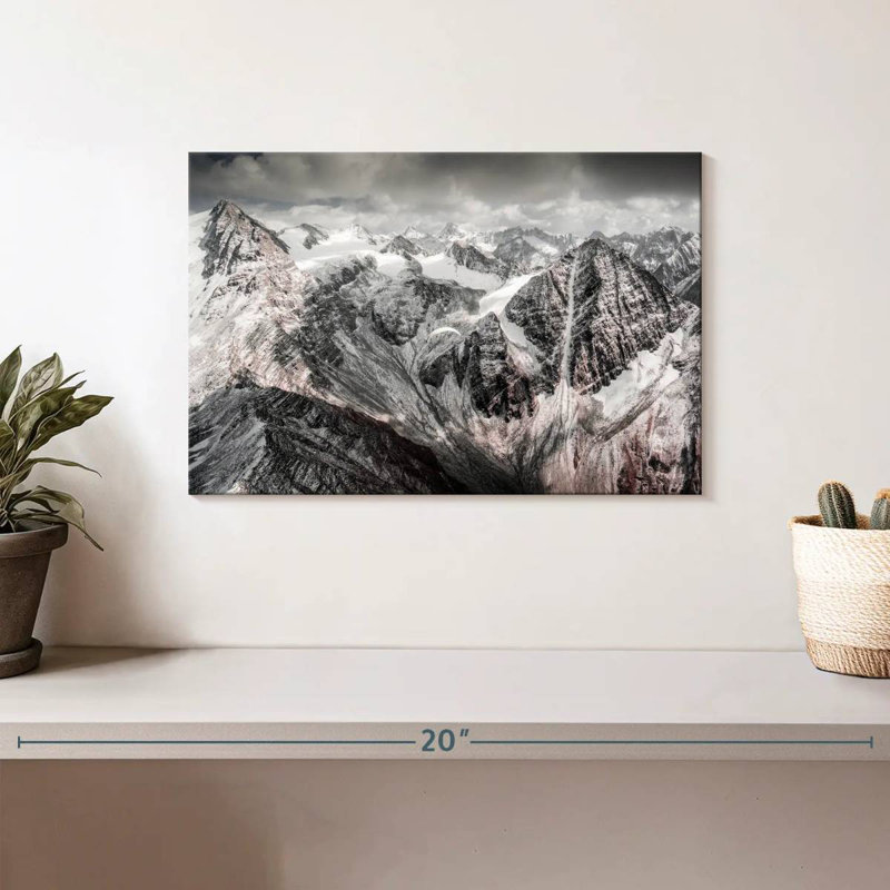 Alvord Winter Paragliding, 8" H x 12" W