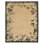 Venetia Wool Floral Area Rug in Beige/Black