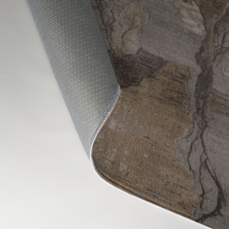Tapis intérieur et extérieur gris Nature, Rectangle 9 pi x 12 pi
