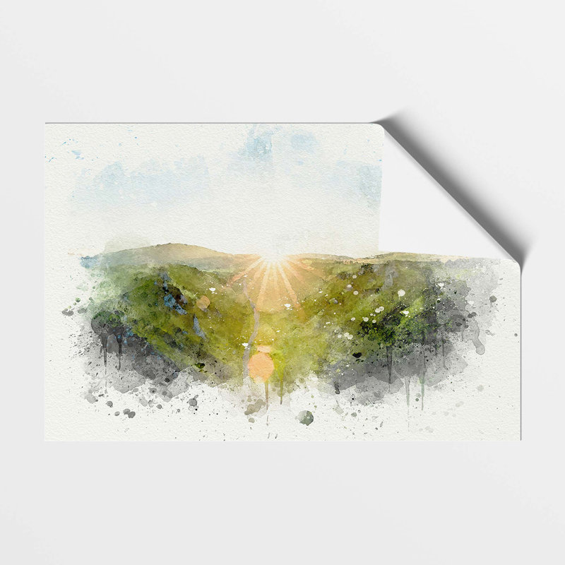 Winnats Pass Hope Valley - Frameless Print, 42 cm H x 59.4 cm W