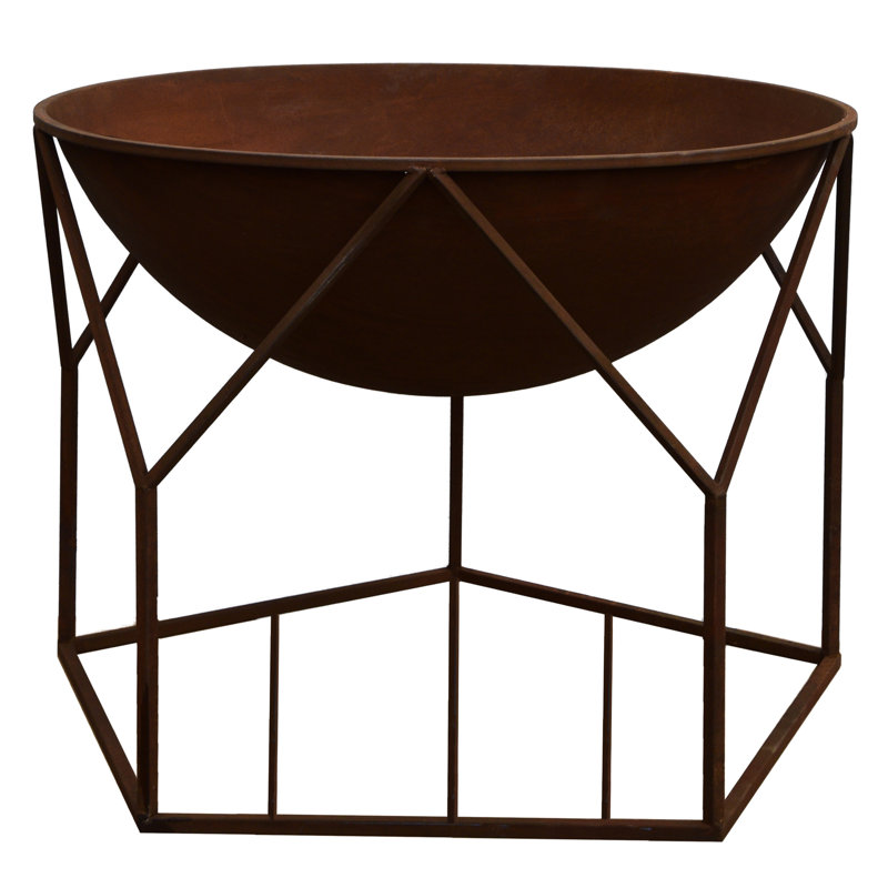 Buckingham Firebowl, Rust