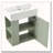 Floating Bathroom Vanity with Ceramic Basin-836695572
