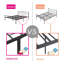 Steel Open-Frame Bed-421045958