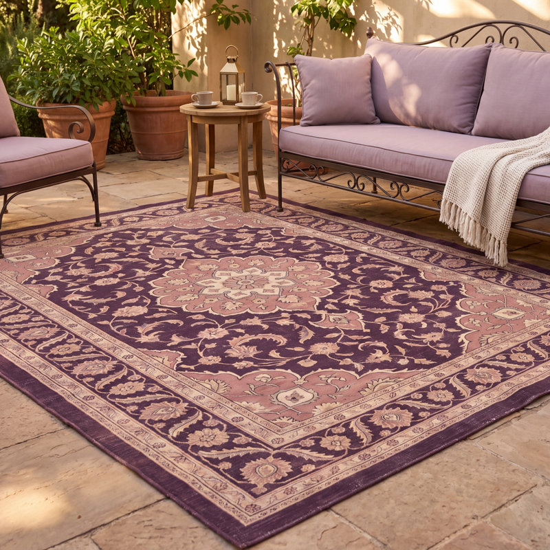 Tapis Cliff2 Traditionnel Médaillon Style Persan Or Rose Gris Ivoire Lavable à la machine Antidérapant Poils courts Intérieur Extérieur Adapté aux animaux domestiques Salon Chambre Salle à manger Entrée Couloir Bureau