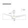 Sasun 3 - Blade LED Smart Ceiling Fan with Remote Control and Light Kit Included