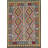 Geometric Kilim Reversible Wool Rug 3x5