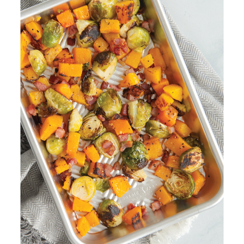 Prism Embossed Aluminum Eighth Sheet Pan for Baking