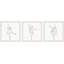 Basic Ballet Steps - Ensemble de 3 reproductions de dessins encadrés-60698253