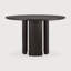 Roller Max Round Solid Wood Dining Table-1760477986