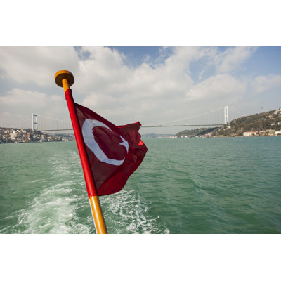 Gravois Flag Of Turkey - Wrapped Canvas Print