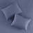 Navy King/ King Bedding - Reversible Quilt With Microfiber And Cotton Filled Outstanding Construction