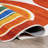 Classic SpinClean Double Rainbow Machine Washable Kids Area Rug-1777043967