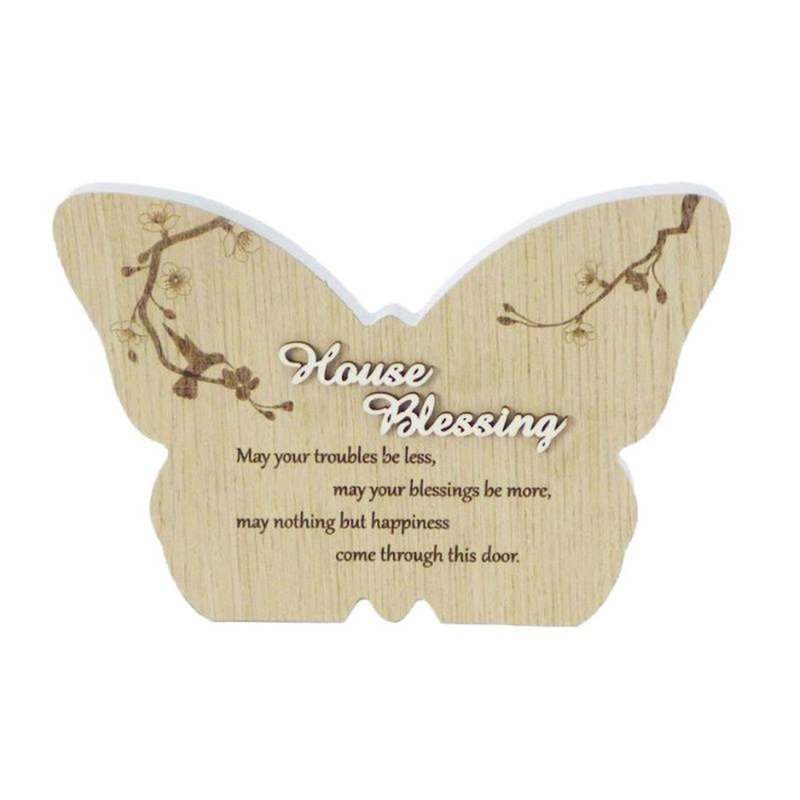 Plaque de bénédiction Butterfly House