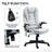 Heated Reclining Computer Chair With 6 Vibration Points,Massage Office Chair,Armrest And Remote-1789531683