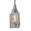 Luminaire suspendu carré 1 lumière Licorice