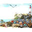 « undersea life », reproduction d’art sur toile tendue-17700857