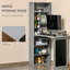 Bureau de bureau mural pliable avec tableau noir et tablette latérale pliable-133225414