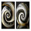 «Abstract Modern Swirl», 2 pièces sur toile-299003045-299003049