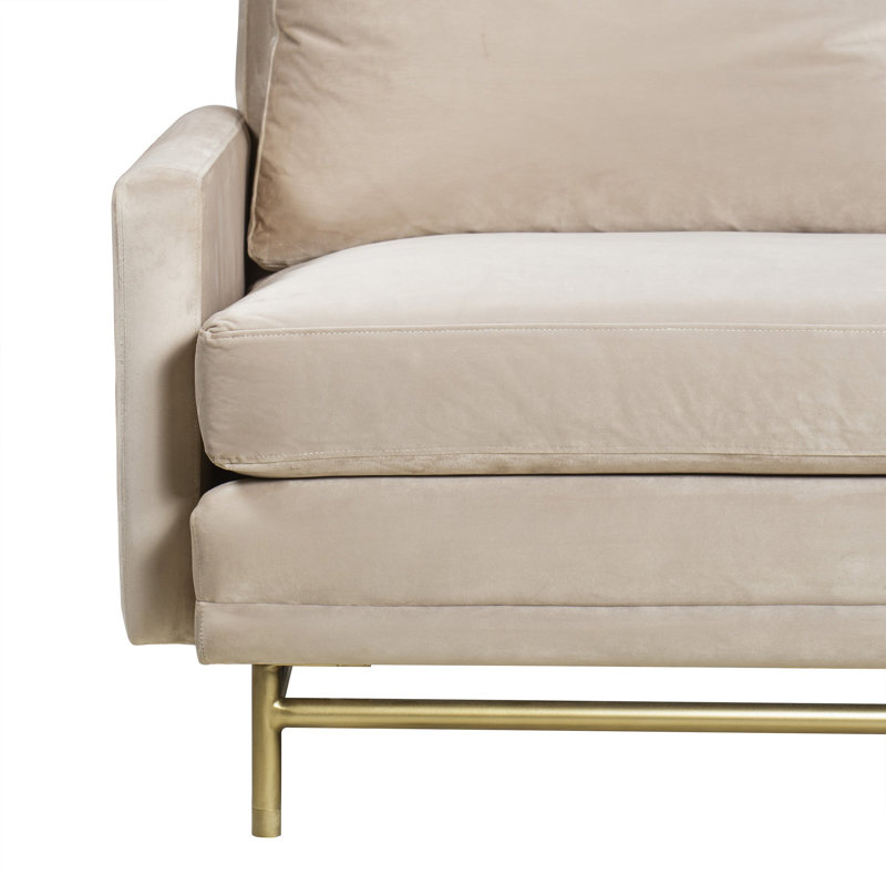 Andrew Martin Velvet Sofa