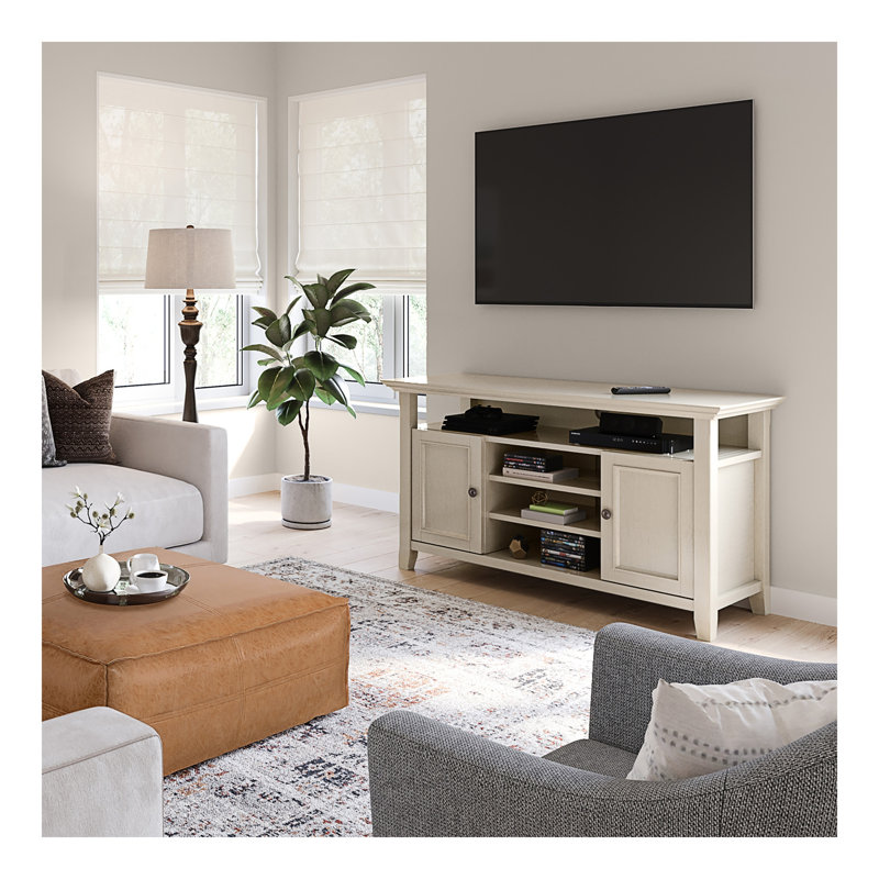 Meuble télé Amherst, Blanc