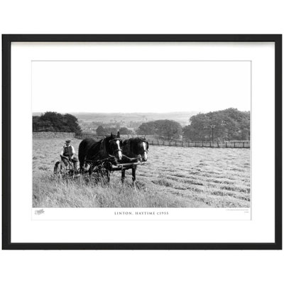 Linton, Haytime C1955 - Single Picture Frame Print