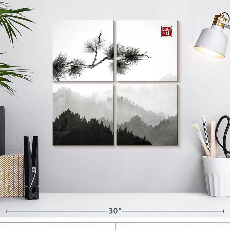 Harnek Japanese Forest, 18" H x 18" W