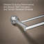 Purist® Double 24" Wall Mounted Towel Bar-1322236307