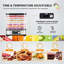 Déshydrateur d'aliments 8 plateaux Vivohome-91075580