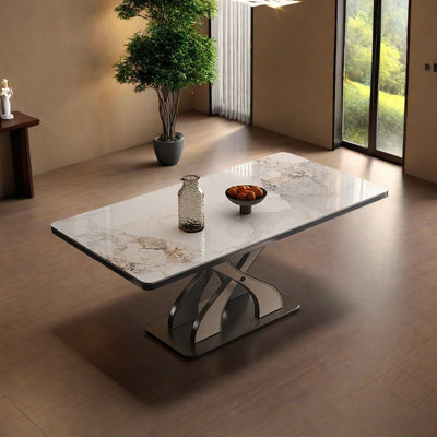 Sintered stone creative dining table
