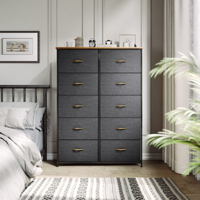 Rae 84cm W 10 - Drawer Chest of Drawers