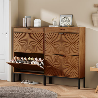 Modern Minimalist Style Large Capacity Shoe Cabinet