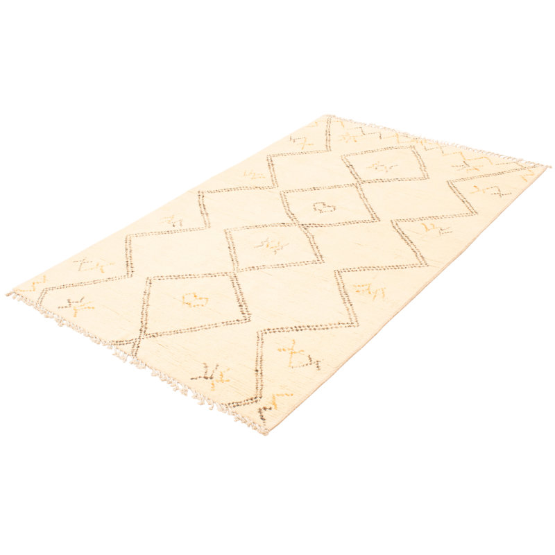 Tapis crème Kamalu Pak Finest Marrakesh 5 pi 10 po x 9 pi 4 po