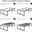 Base de lit en métal durable, plateforme robuste-1023923301