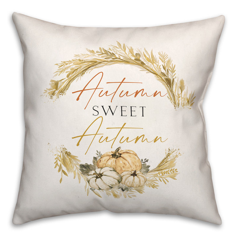 Reversible Throw Pillow, 18" x 18"