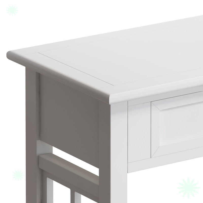 Albro 36'' Console Table, White