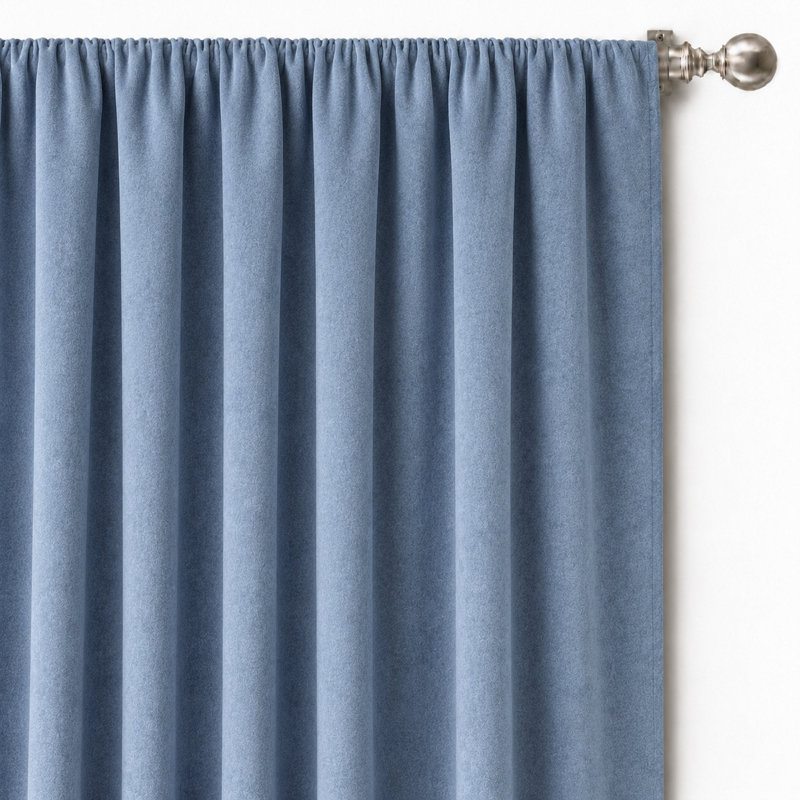 Solid Velvet | Tuscan Fabric, Silver