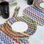 Napperon multicolore