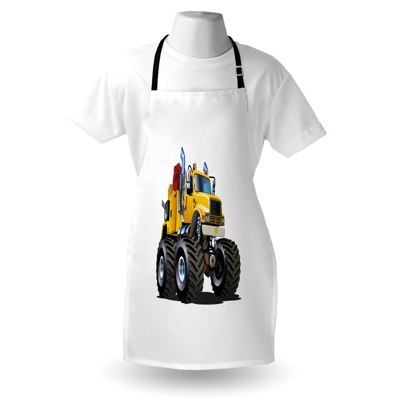 No Pattern Bib Apron