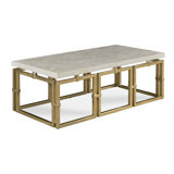 Grand Tour Stone Cocktail Table