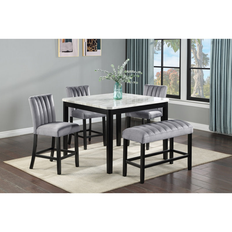 Meuble de salle à manger 1 pièce, H 36,1 po x L 48,1 po x l 48,1 po
