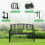 Banc d'extérieur en métal Laurina-762091281