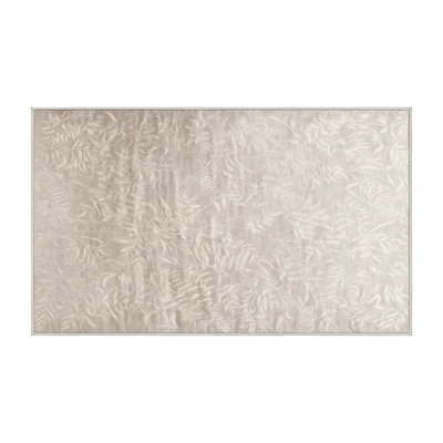 Machine Washable Beige Area Rug