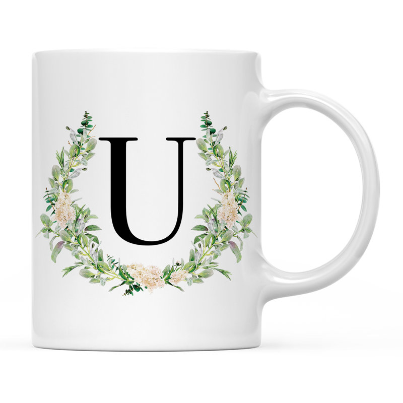 Ceramic Coffee Mug, U